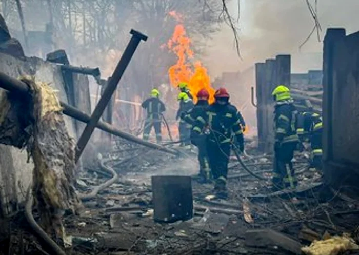 Atac aerian în Ucraina FOTO. Arhivă