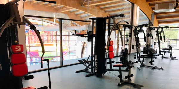 Sala de fitness a Parcului acvatic Mirajul Oltului din Călimăneşti - Vâlcea Foto CNIPT Vâlcea