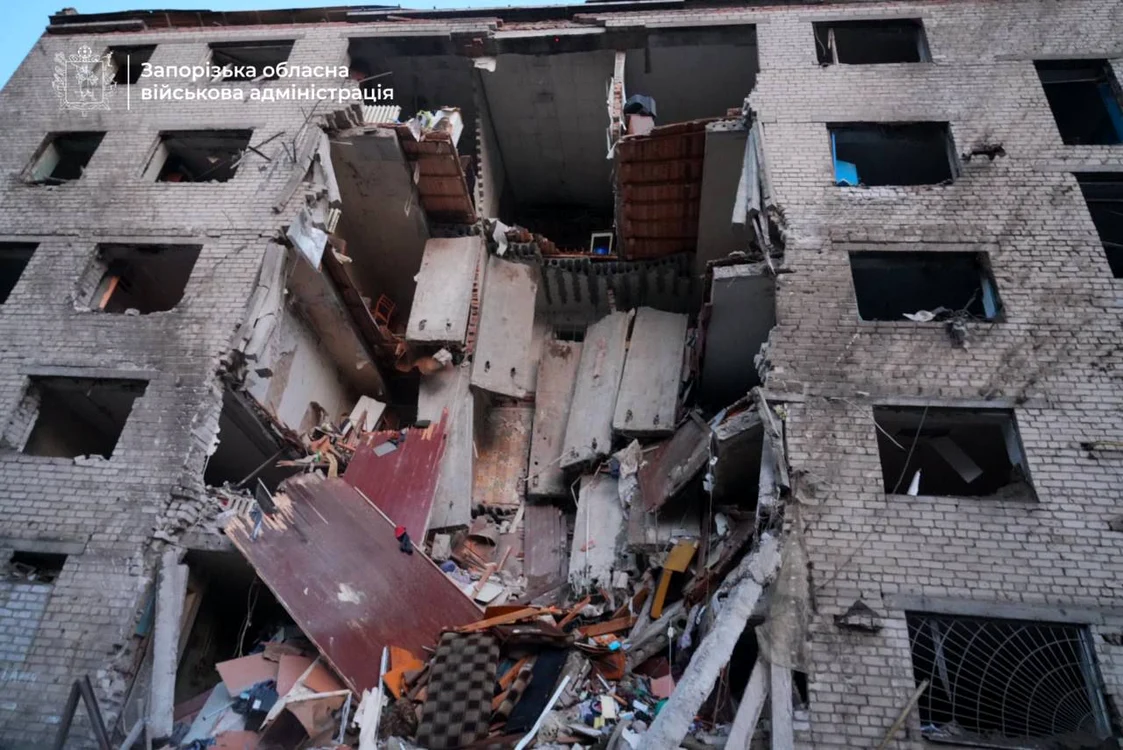 Rușii vizează tot mai des și locuințele civile/FOTO:X