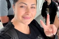În drumul lor spre escapada romantică, Gabriela Cristea și Tavi Clonda s-au întâlnit la aeroport cu un alt cuplu cunoscut, dar ei însoțiți și de cei doi copii, magicianul Robert Tudor și soția lui, Elena