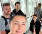 În drumul lor spre escapada romantică, Gabriela Cristea și Tavi Clonda s-au întâlnit la aeroport cu un alt cuplu cunoscut, dar ei însoțiți și de cei doi copii, magicianul Robert Tudor și soția lui, Elena