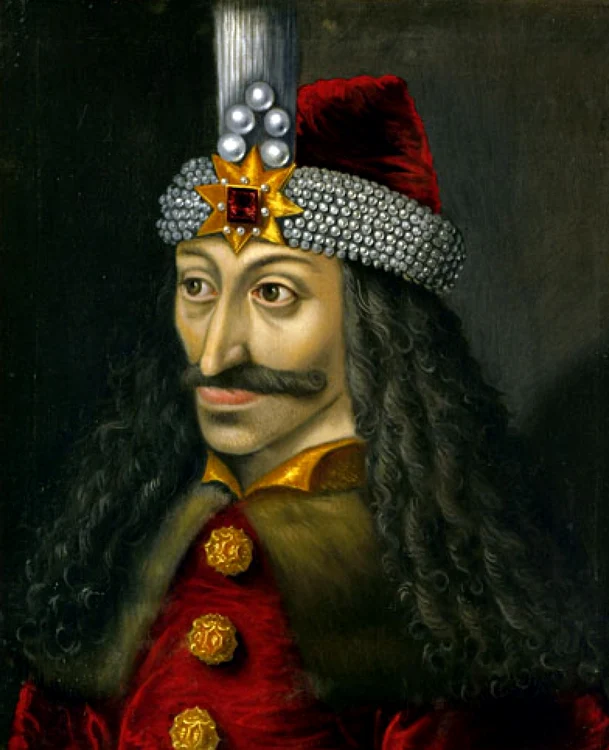 Vlad Ţepeş este considerat unul dintre cei mai cruzi voievozi ai Evului Mediu FOTO wikipedia.org, după un tablou din castelul Ambras