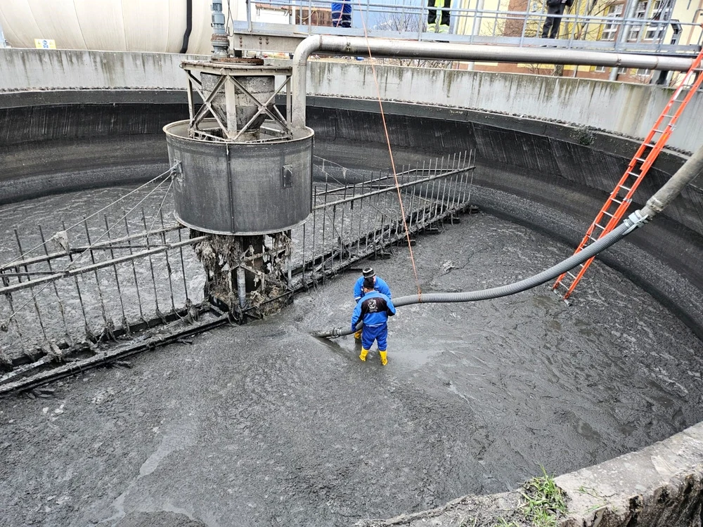 Staţia de epurare a apei Braşov. FOTO: Compania Apa