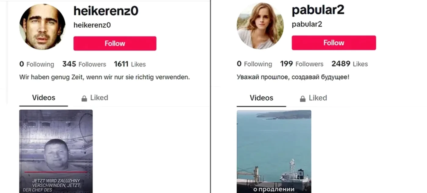 Conturile false folosesc fotografii ale unor vedete de la Hollywood