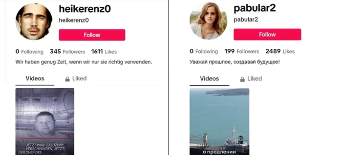 Conturile false folosesc fotografii ale unor vedete de la Hollywood