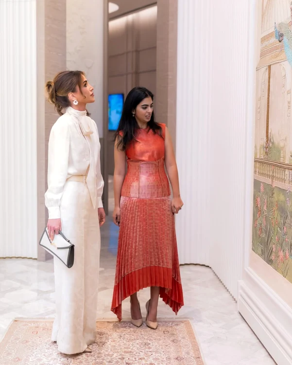 Rania în Mumbai, Foto Instagram png