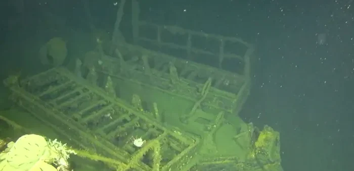 Distrugatorul marinei americane, descoperit în stare intactă FOTO: Ocean Infinity