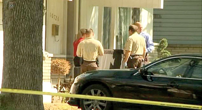 
    Poliţiştii au constatat  decesul hoţului şi au  confiscat arma crimei  