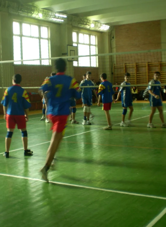 Echipa de volei a Şcolii “Al. I. Cuza”