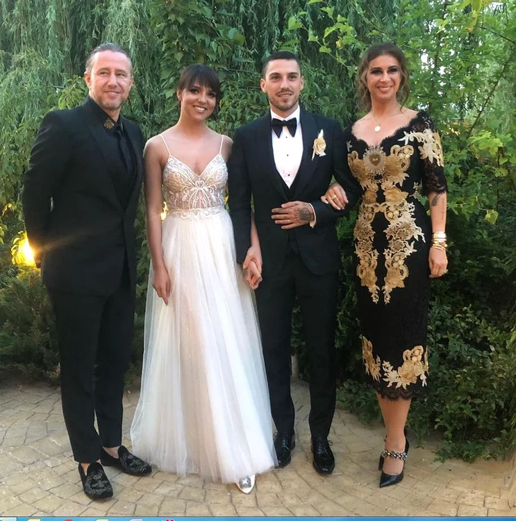 Tinuta nasei, Anamaria Prodan, a furat toate privirile la nunta lui Stanciu