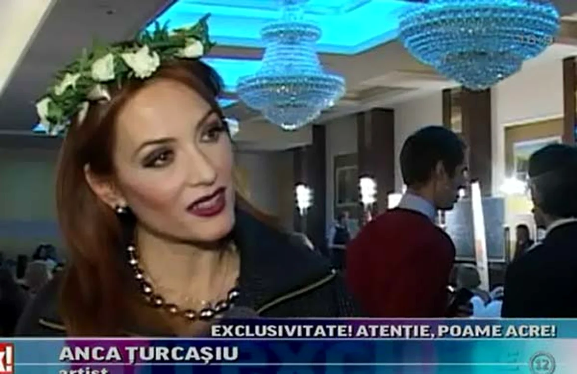 
    Anca Ţurcaşiu nu vrea să se gândească deja la faptul că, peste câţiva ani, va deveni soacrăFoto: Captură Prima TV  