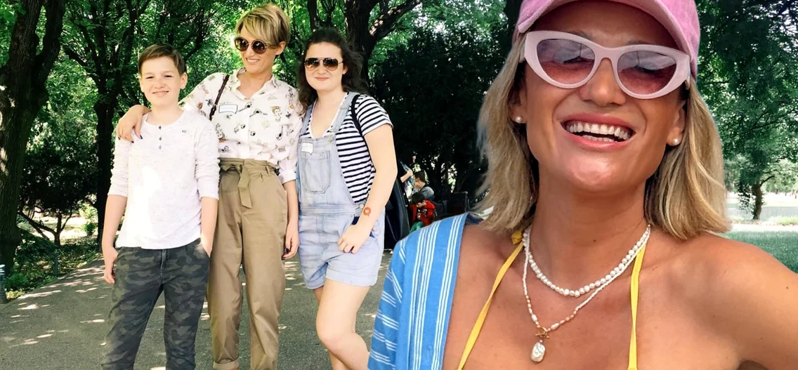 Mai face Carmen Negoiță vacanțe cu cei doi copii?
