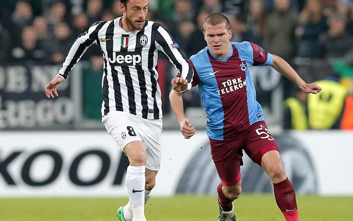 
    Bopurceanu a jucat 16 meciuri pentru Trabzonspor, dintre care 14 în campionat şi două în Liga EuropaFoto: AP  