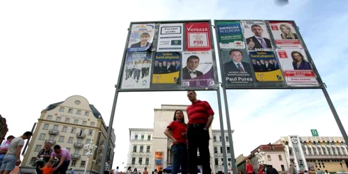 CAMPANIE ELECTORALA - ALEGERI EUROPARLAMENTARE 2014 FOTO Mediafax 