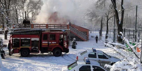 Incendiu la restaurantul Riviera