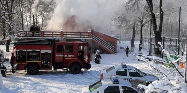 Incendiu la restaurantul Riviera