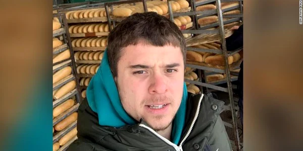 Brutarul Pavlo Servetnyk din Herson foto cnn