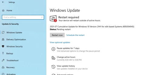 Actualizare Windows pentru PrintNightmare