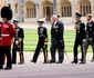 Regele Charles, Prințesa Anne, Andrew Mountbatten Windsor, Prințul William, Prințul Harry, Prințul Edward la înmormântarea Reginei Elisabeta a II-a. FOTO: Getty Images