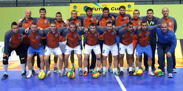 Jucătorii echipei mureșene, la poza de grup