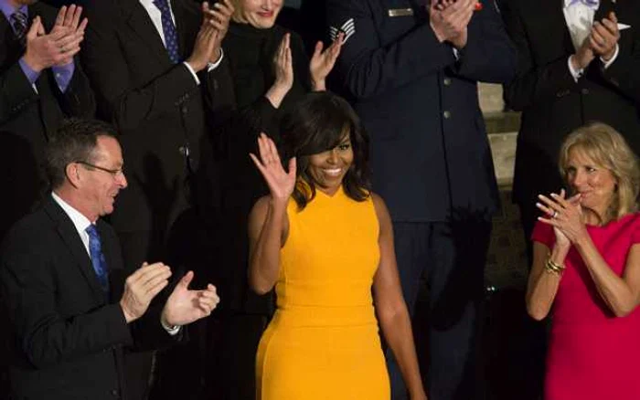Michelle Obama, aplaudată la discursul despre Starea Naţiunii 2016 FOTO nymag.com