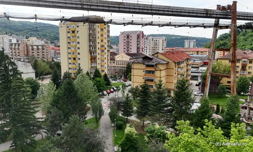 Orașul Reșița, imagini aeriene  Foto Daniel Guță ADEVĂRUL (27) JPG