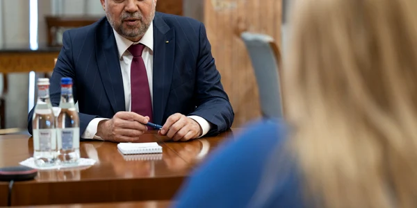 Discuțiile premierului Marcel Ciolacu cu reprezentanții SOS România FOTO: gov.ro