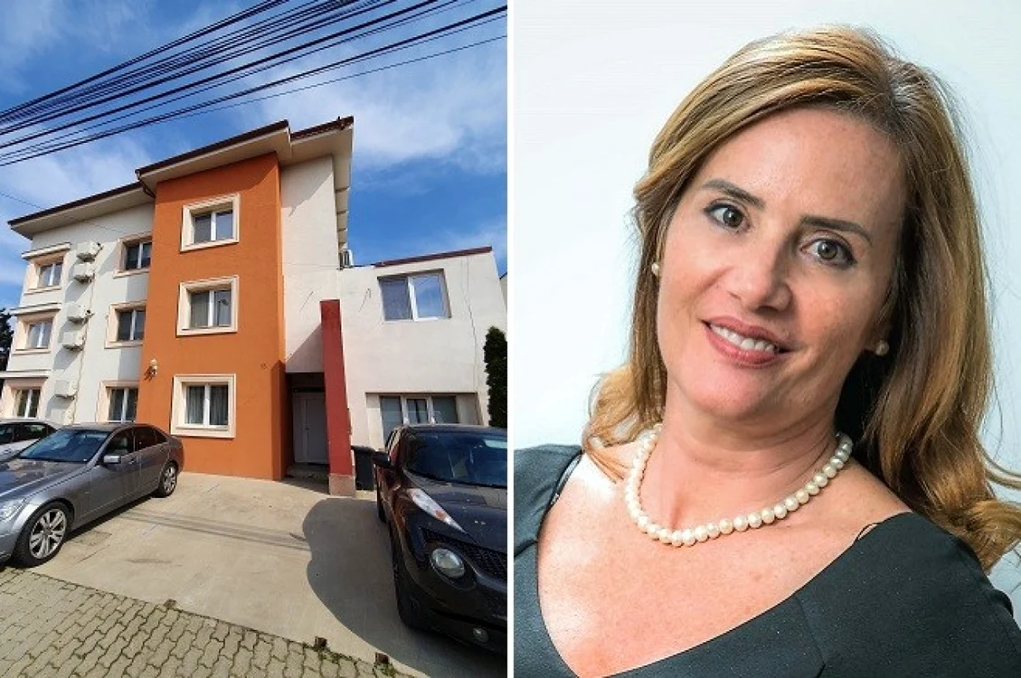 Consilierul USR Aida Szilagyi a construit o clădire cu parter, două etaje şi mansardă parţială pe strada Rapsodiei FOTO Renaşterea Bănăţeană