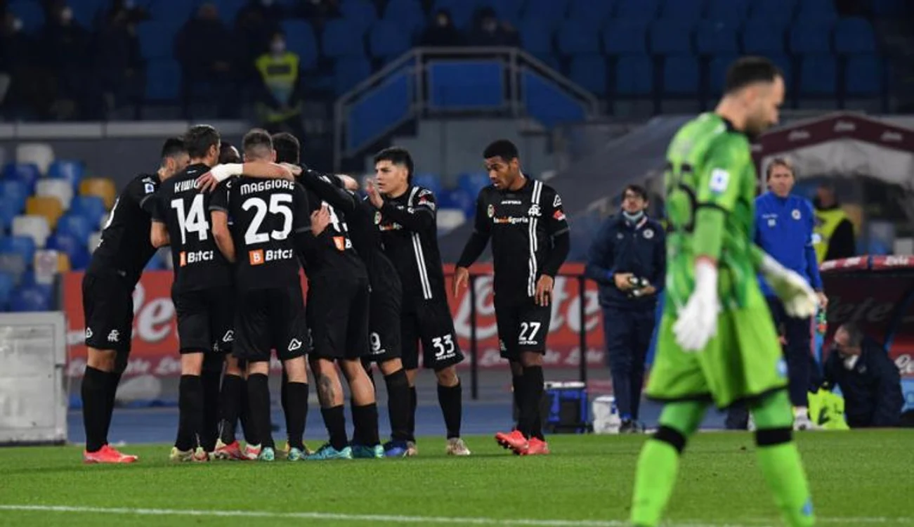 Spezia a obținut cea mai norocoasă victorie din istoria Serie A (FOTO: EPA)