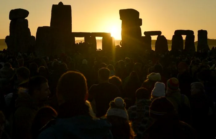 Solstiţiul de vară la Stonehenge FOTO EPA