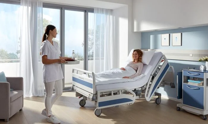 salon-pat-pacient-asistenta-spital-privat