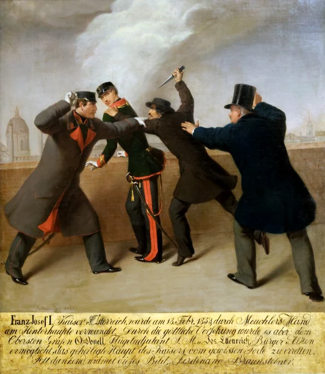 J Reiner Attentat auf Kaiser Franz Joseph jpg jpeg