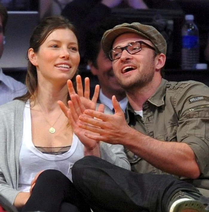 Jessica Biel şi Justin Timberlake (EPA/Arhiva Click!)