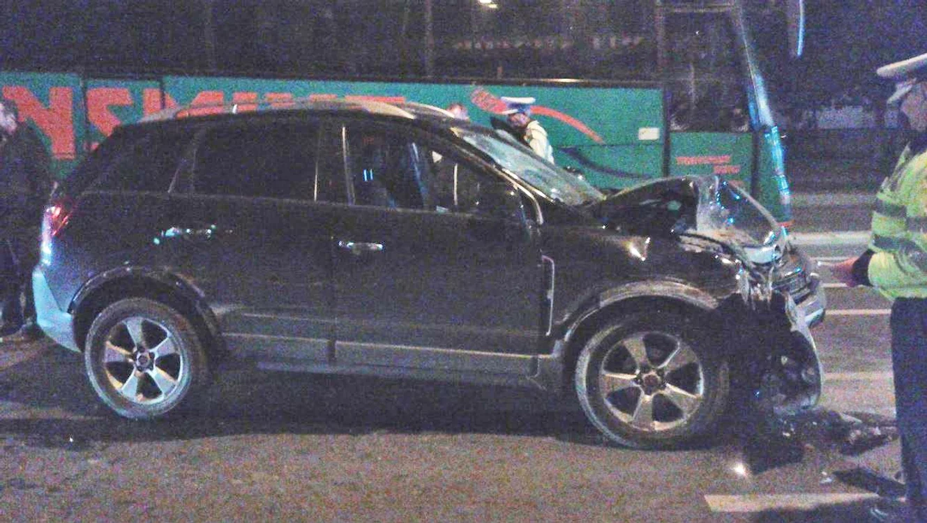 Mircia Muntean a fost acuzat că a fugit de la locul accidentului. El a fost găsit pitit într-un tufiş