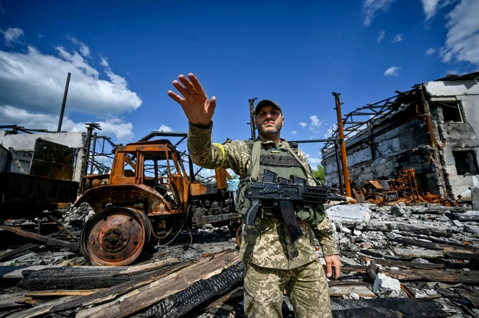 Distrugeri cauzate de bombardamente în Zaporojie Foto: Profimedia (arhivă)