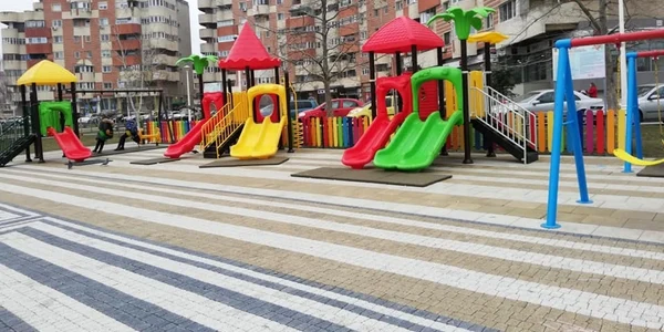 Spatiu de joaca in orasul navodari