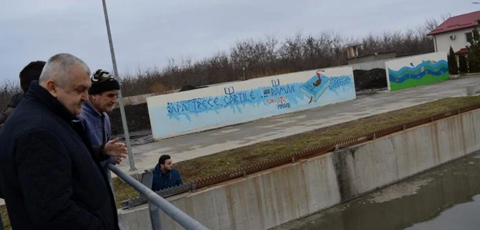 Staţia de epurare de la Măgureni FOTO Facebook/PMC