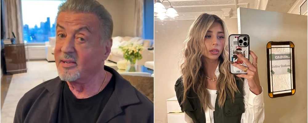 sylvester și fiica sa, scarlet stallone jpg