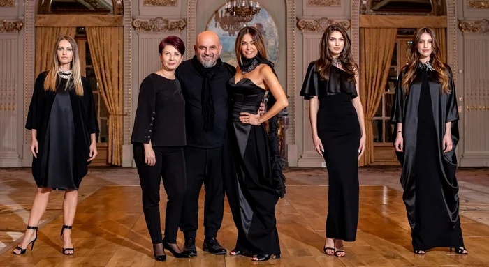 Anca Ţurcaşiu, în rol de designer, în colaborare cu Atelier Bolero.