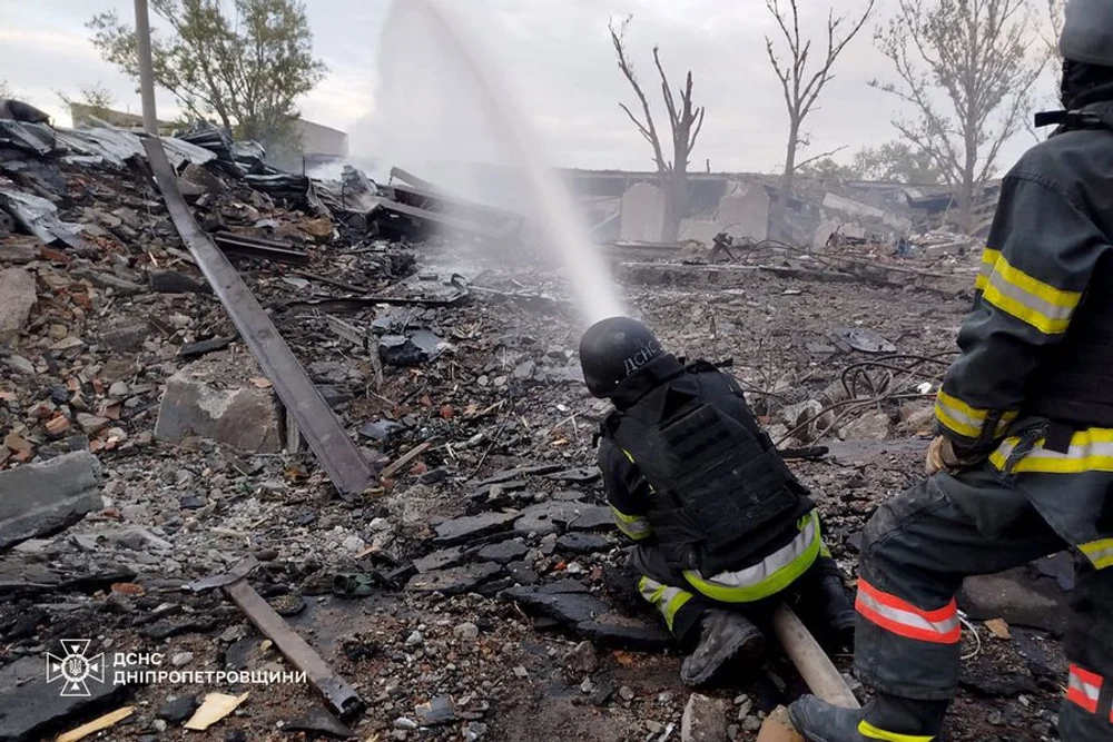 Nou atac cu drone asupra Kievului. Rețeaua de troleibuze a fost avariată