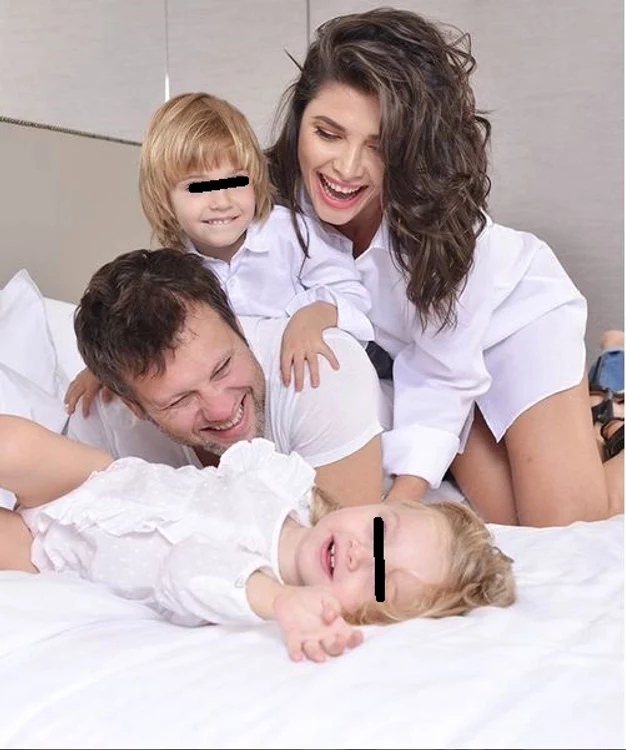 Alina Pușcaș are o familie frumoasă
