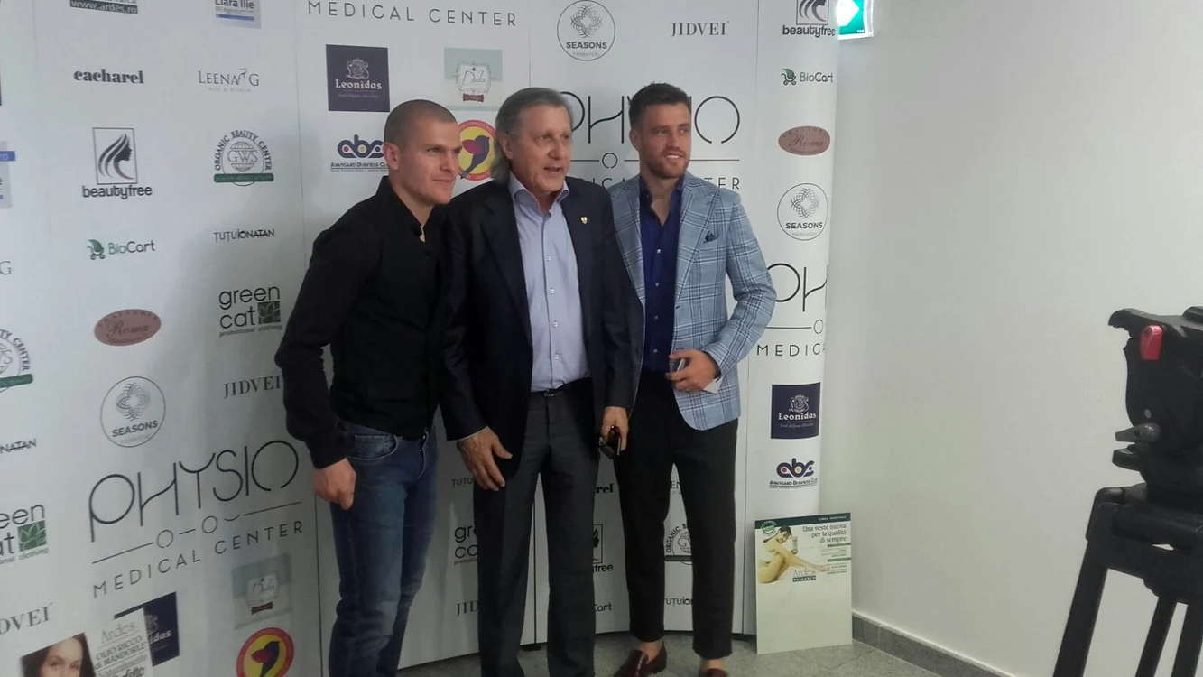 Ilie Năstase și Mihai Pintilii au venit la inaugurare