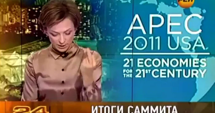 Tatiana Limanova, angajată a postului privat REN TV