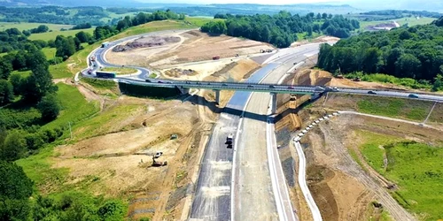 imagni din drona autostrada foto asociatia pro infrastructura