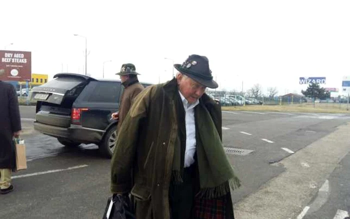 Wolfgang Porsche a fost primul care a ajuns la Aeroport. FOTO: Claudia Bonchiş