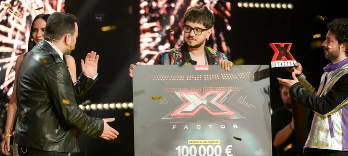 George Radu din echipa lui Marius Moga a câștigat X Factor 2025 foto: Antena 1