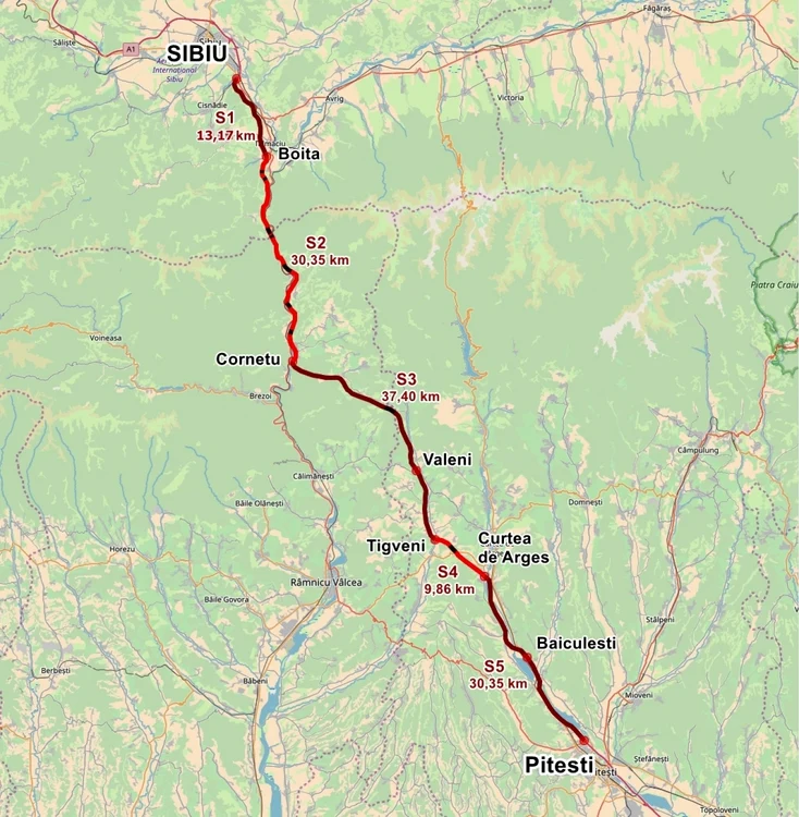 autostrada sibiu pitesti