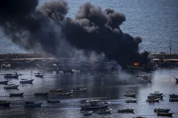 Fâșia Gaza nu are un port funcțional FOTO EPA-EFE