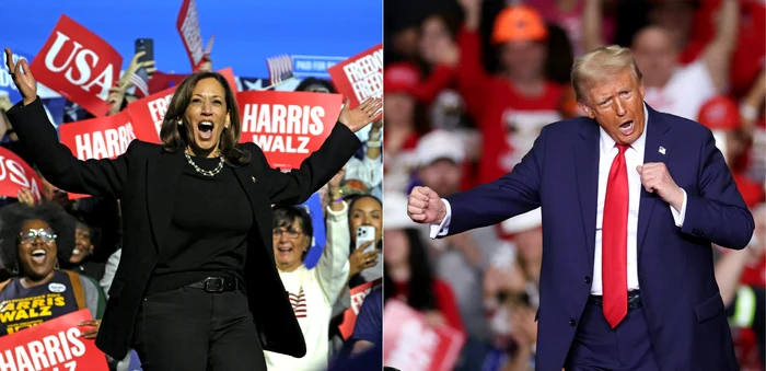 Colaj Kamala Harris și Donald Trump