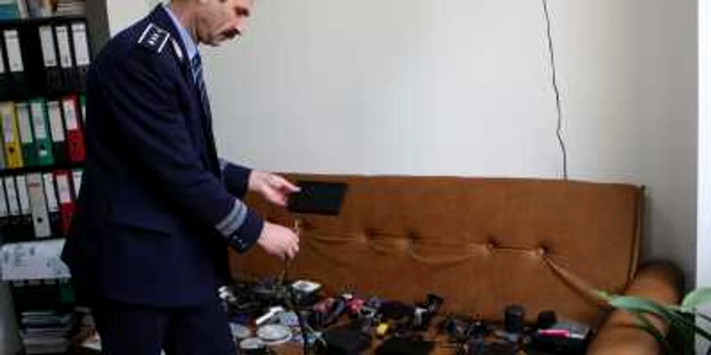 Poliţiştii spun că prejudiciul se ridică la 15.000 de lei Foto: Stelian Grăjdan